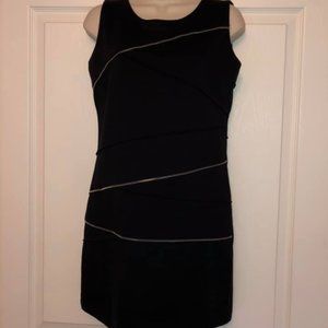 Michael Kors Black Zipper Dress